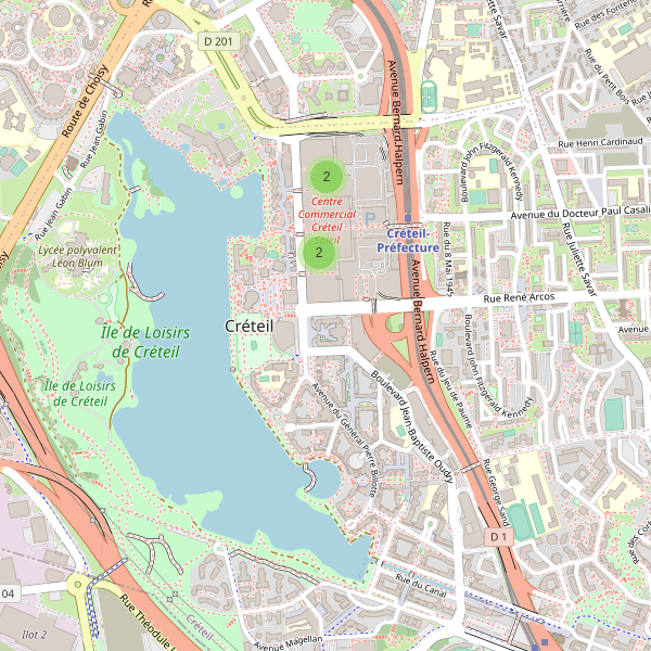 Carte des chaussures à Créteil Thumbnail