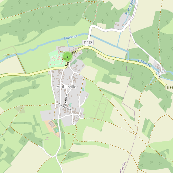 Carte des parkings à Ambleville (Val-d'Oise) Thumbnail