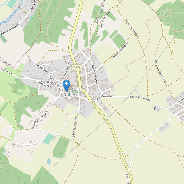 Carte des parkings à Breuil-Bois-Robert Thumbnail