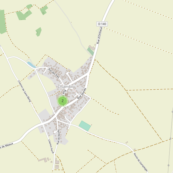 Carte des parkings à Chambry (Seine-et-Marne) Thumbnail