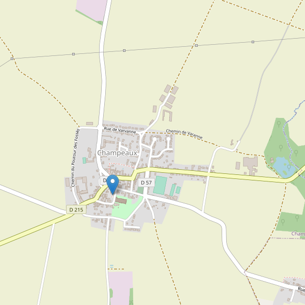 Carte des parkings à Champeaux (Seine-et-Marne) Thumbnail