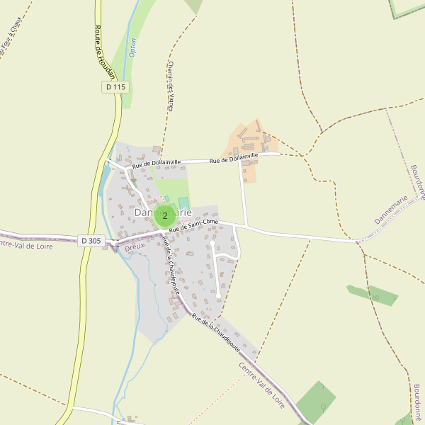 Carte des parkings à Dannemarie (Yvelines) Thumbnail