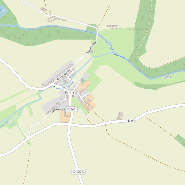 Carte des parkings à Forfry Thumbnail