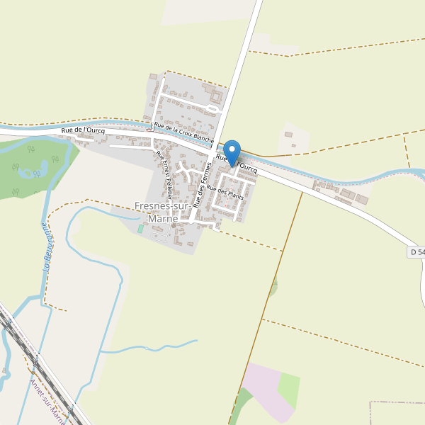 Carte des parkings à Fresnes-sur-Marne Thumbnail