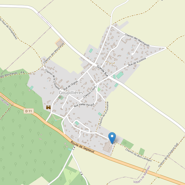 Carte des parkings à Goupillières (Yvelines) Thumbnail