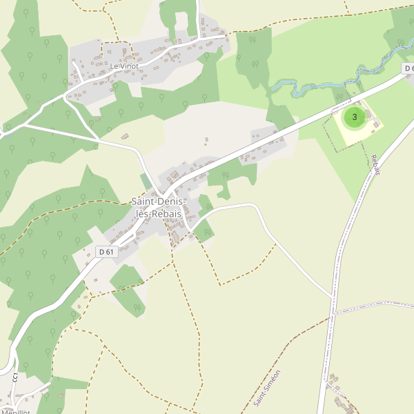 Carte des parkings à Saint-Denis-lès-Rebais Thumbnail