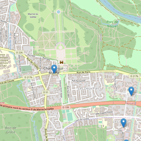 Carte des pharmacies à Champs-sur-Marne Thumbnail