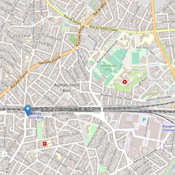 Carte des taxi à Aulnay-sous-Bois Thumbnail