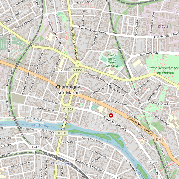 Carte des taxi à Champigny-sur-Marne Thumbnail