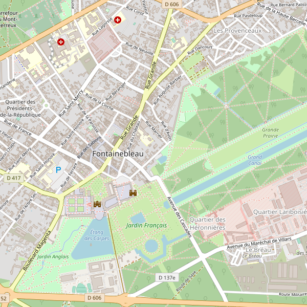 Carte des taxi à Fontainebleau Thumbnail