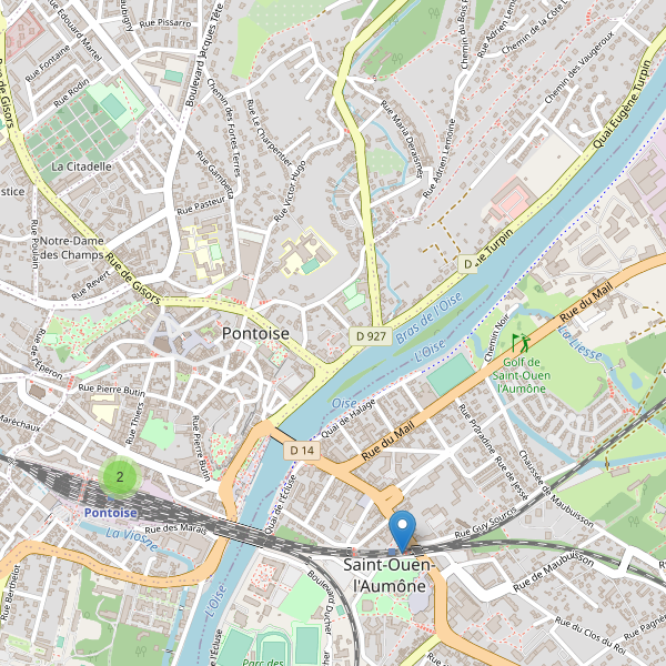 Carte des taxi à Pontoise Thumbnail
