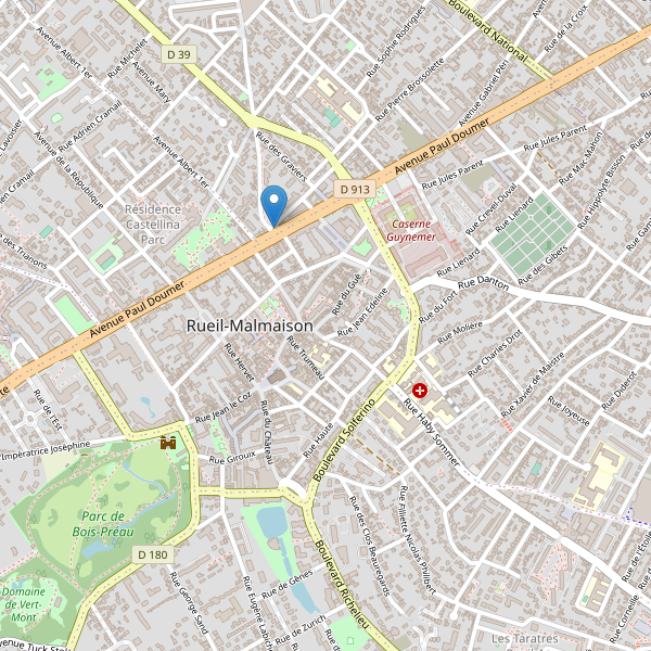 Carte des taxi à Rueil-Malmaison Thumbnail