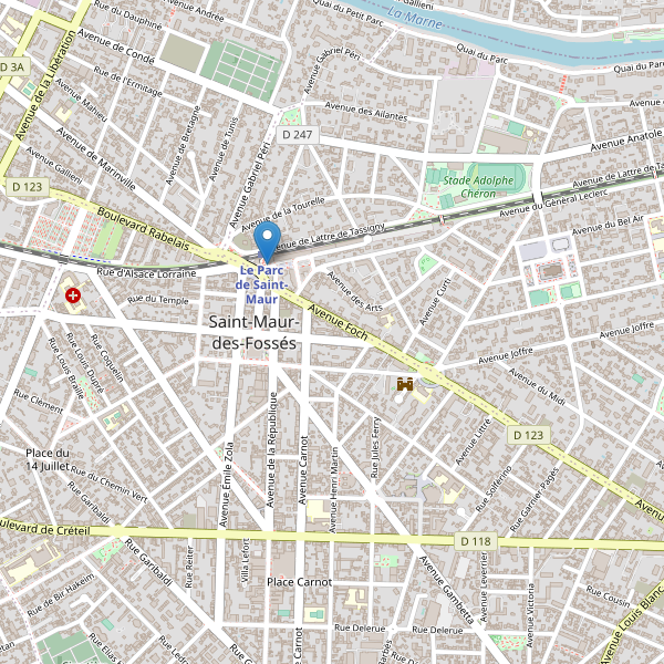 Carte des taxi à Saint-Maur-des-Fossés Thumbnail