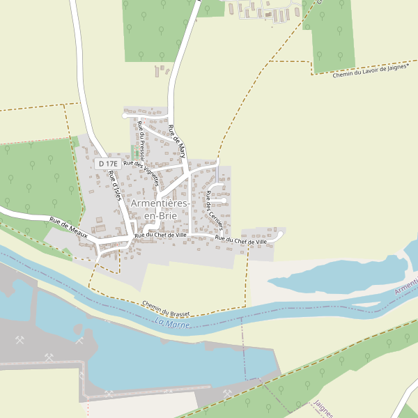 Plan de Armentières-en-Brie Thumbnail
