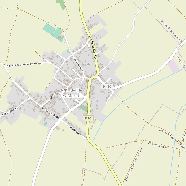 Plan de Arnouville-lès-Mantes Thumbnail