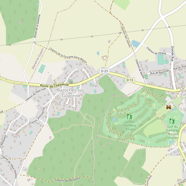 Carte des hotels à Bazoches-sur-Guyonne Thumbnail