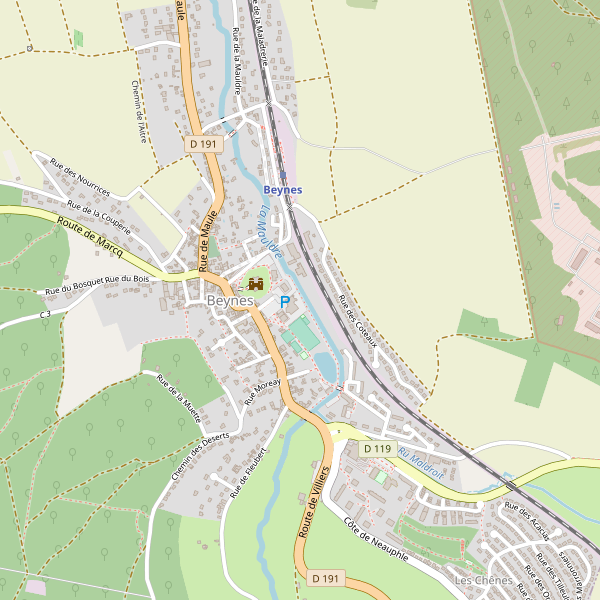Plan de Beynes (Yvelines) Thumbnail