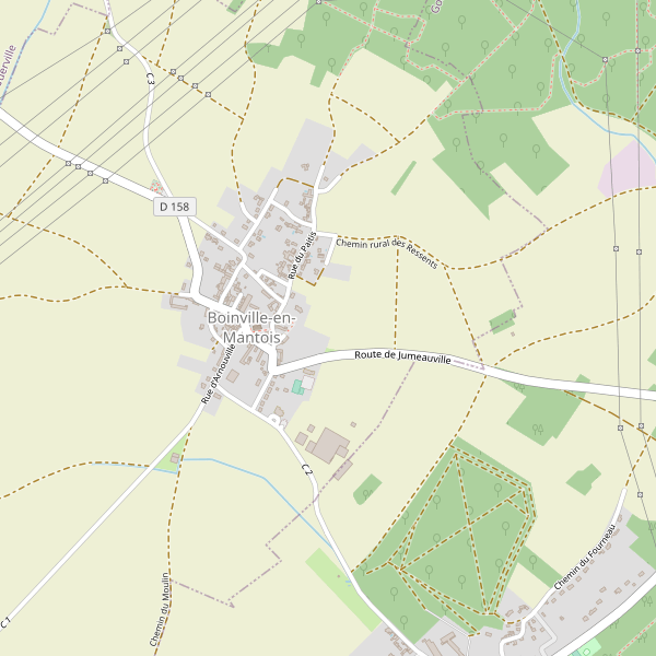 Plan de Boinville-en-Mantois Thumbnail