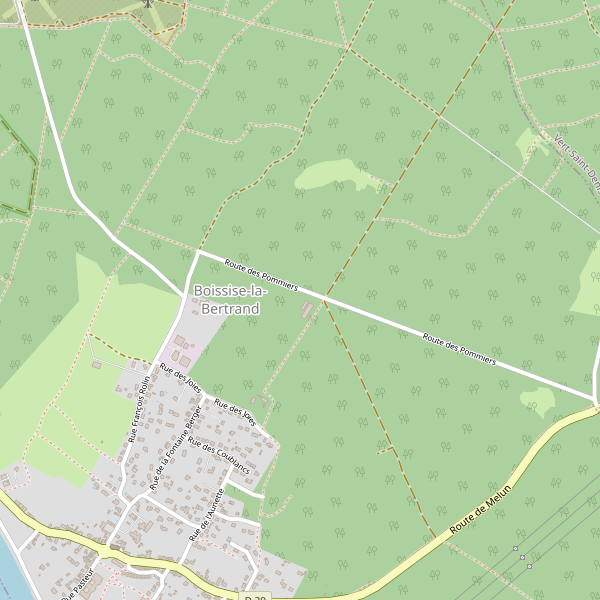 Carte des agences-voyage à Boissise-la-Bertrand Thumbnail