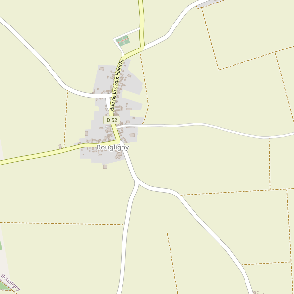 Carte des hotels à Bougligny Thumbnail