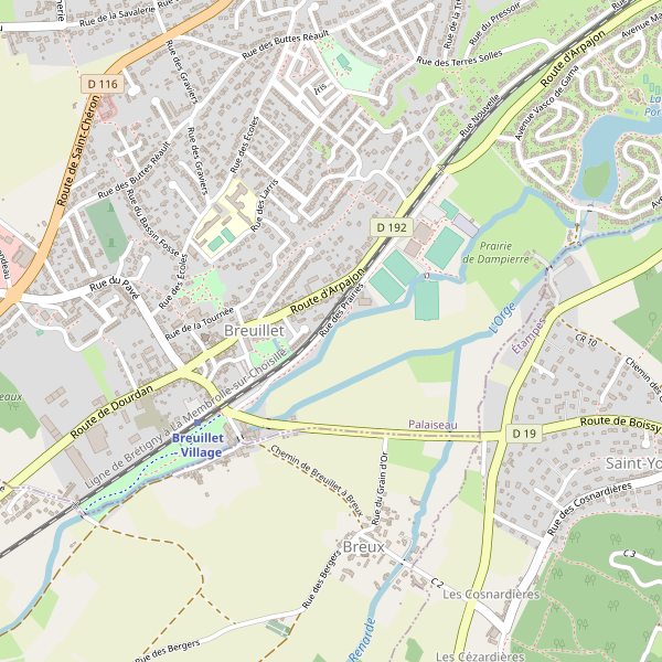 Plan de Breuillet (Essonne) Thumbnail