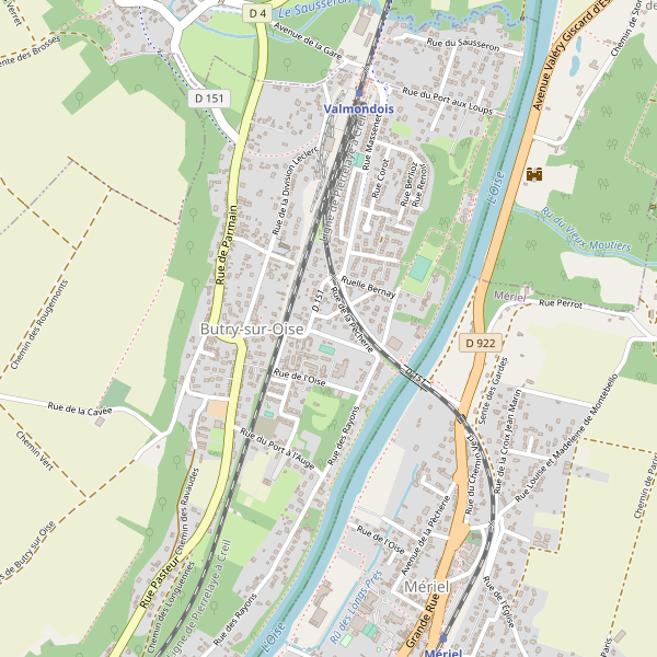 Plan de Butry-sur-Oise Thumbnail