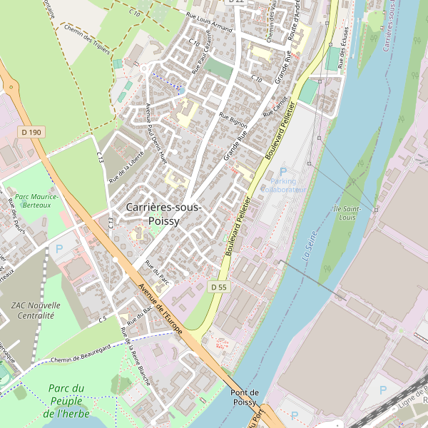 Plan de Carrières-sous-Poissy Thumbnail