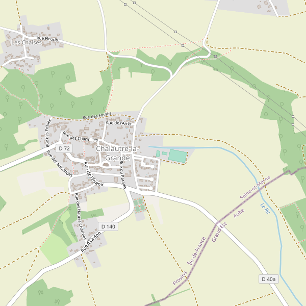Plan de Chalautre-la-Grande Thumbnail
