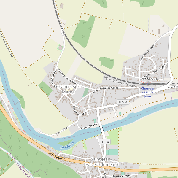 Carte des hotels à Changis-sur-Marne Thumbnail