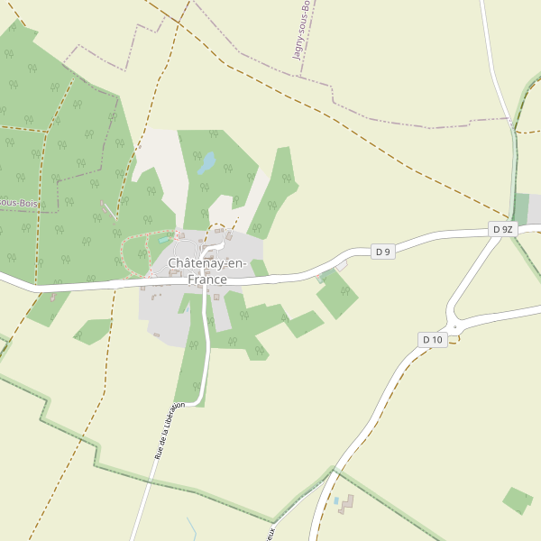 Plan de Châtenay-en-France Thumbnail