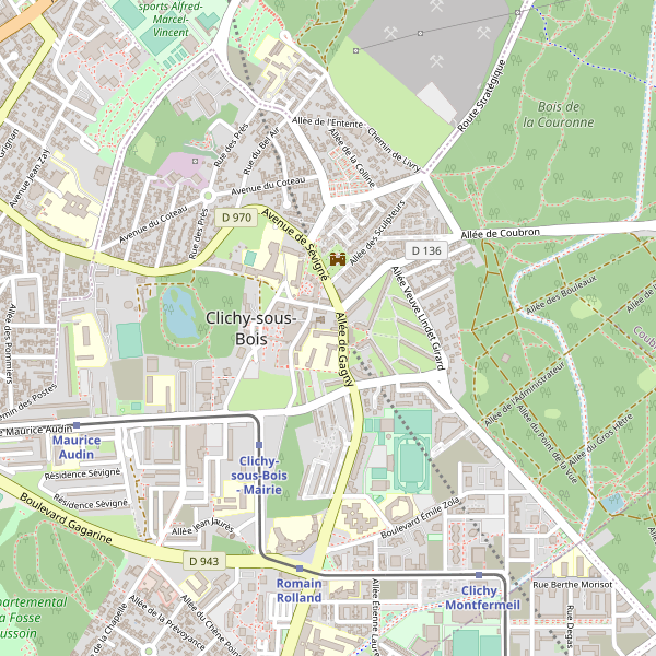Plan de Clichy-sous-Bois Thumbnail