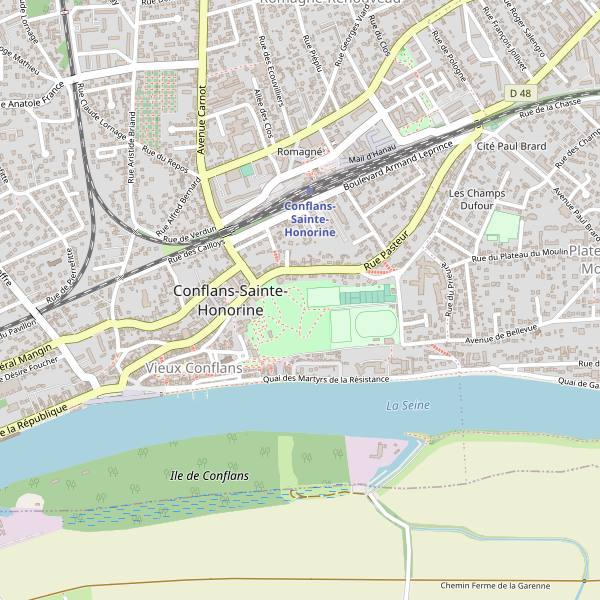 Carte des pub à Conflans-Sainte-Honorine Thumbnail