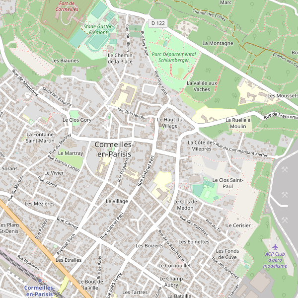 Plan de Cormeilles-en-Parisis Thumbnail