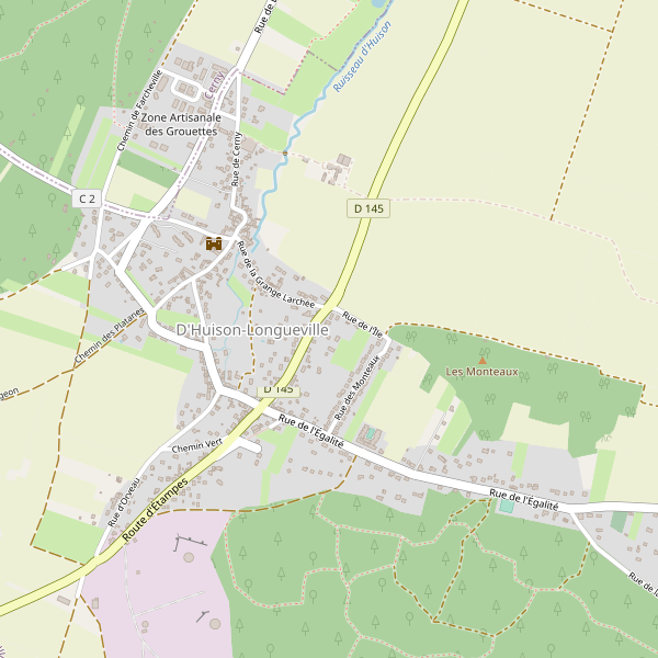 Plan de D'Huison-Longueville Thumbnail