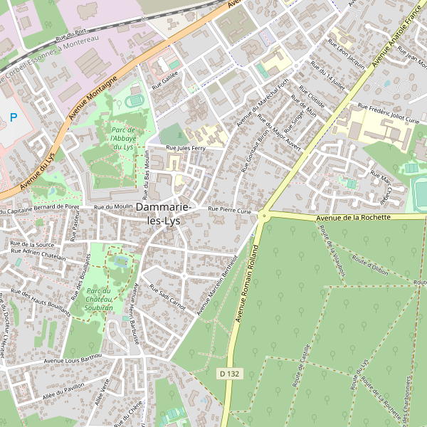 Plan de Dammarie-les-Lys Thumbnail