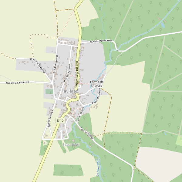 Plan de Favières (Seine-et-Marne) Thumbnail