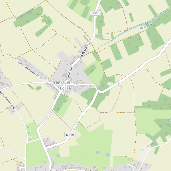 Carte des restaurants à Flins-Neuve-Église Thumbnail