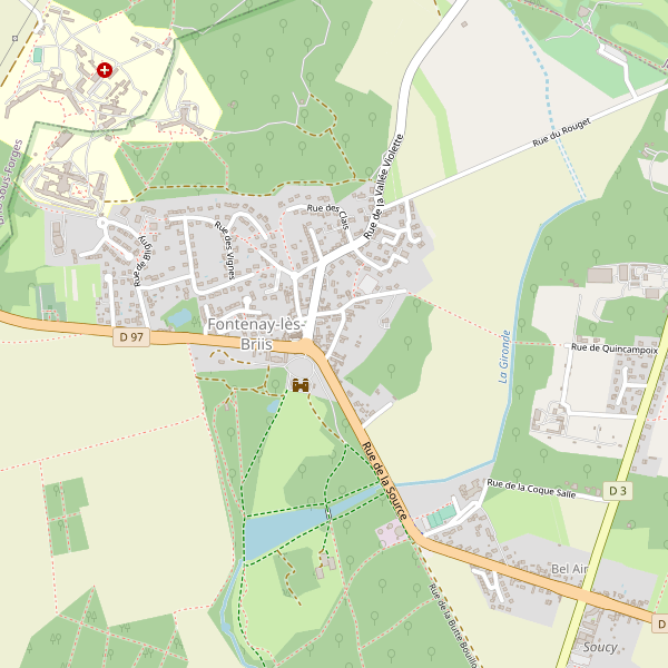 Carte des hotels à Fontenay-lès-Briis Thumbnail