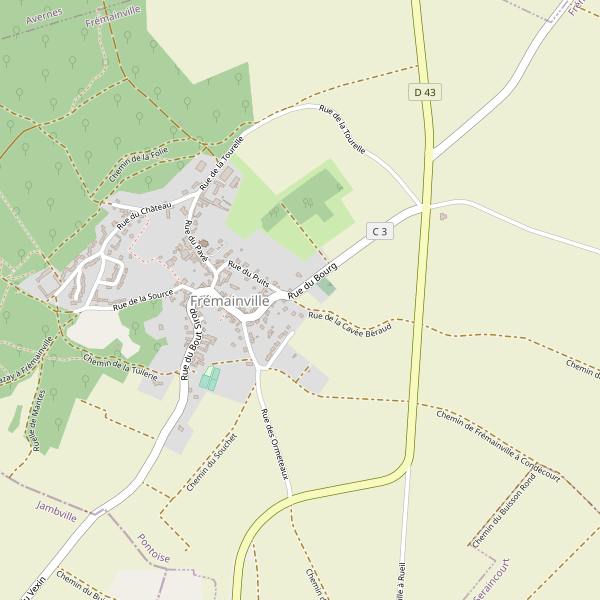 Plan de Frémainville Thumbnail