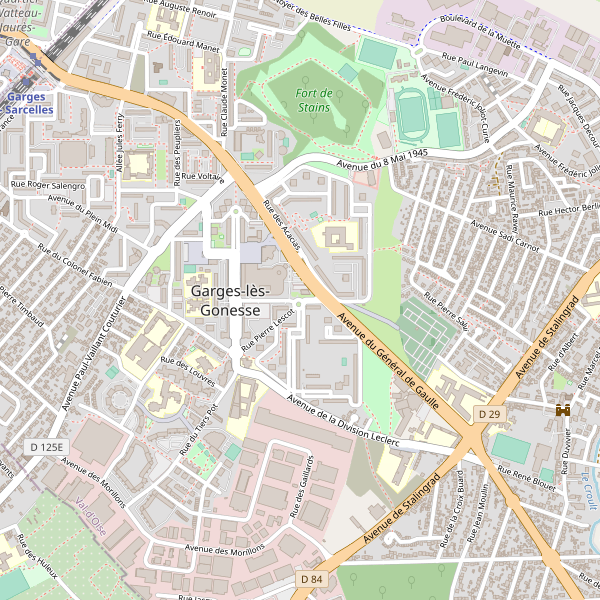 Carte des boites-de-nuit à Garges-lès-Gonesse Thumbnail
