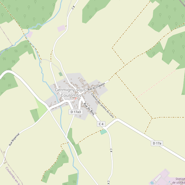 Plan de Germigny-sous-Coulombs Thumbnail