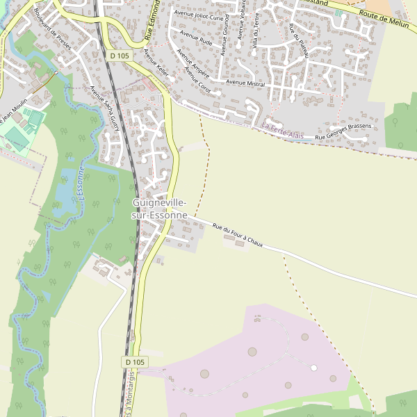 Plan de Guigneville-sur-Essonne Thumbnail