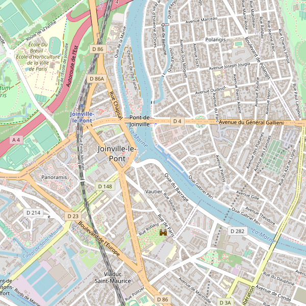 Plan de Joinville-le-Pont Thumbnail