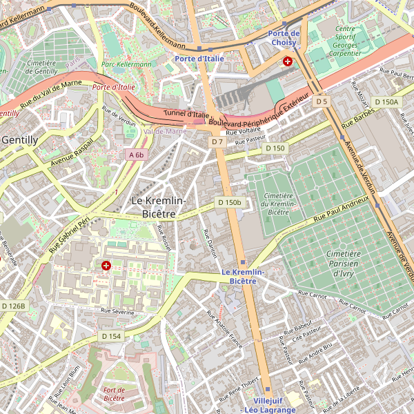 Carte des ecoles à Le Kremlin-Bicêtre Thumbnail