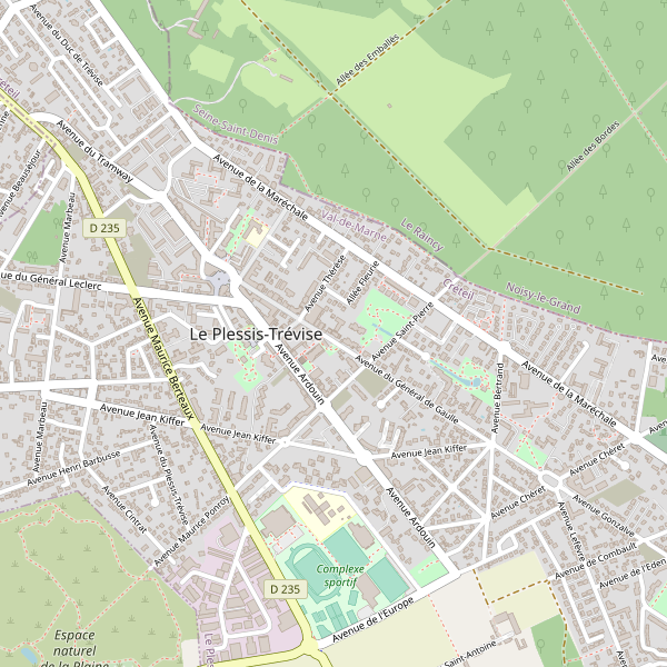 Carte des cinemas à Le Plessis-Trévise Thumbnail