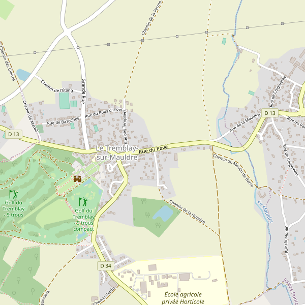 Carte des hotels à Le Tremblay-sur-Mauldre Thumbnail