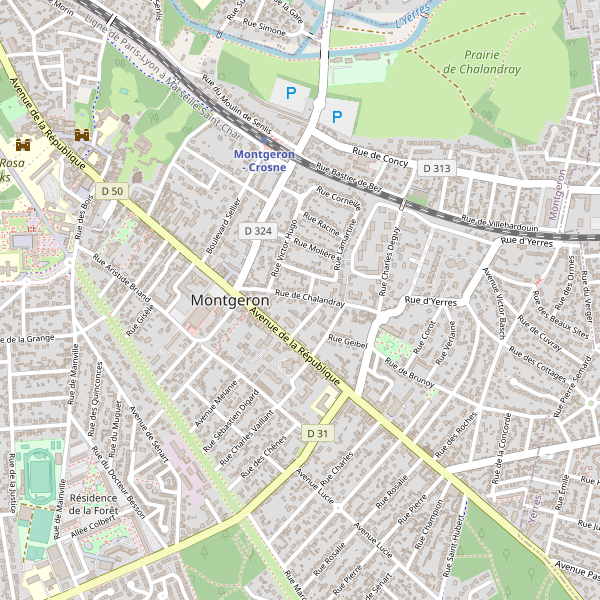 Carte des cafe à Montgeron Thumbnail