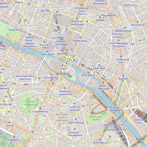 Carte des stations-service à Paris Thumbnail