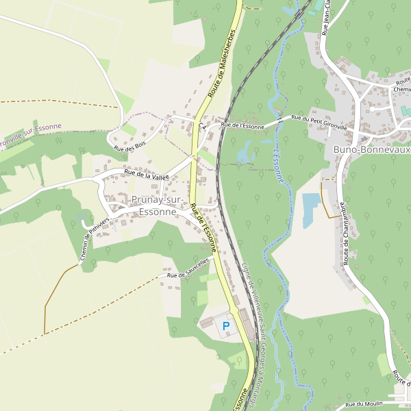 Carte des ateliers-automobiles à Prunay-sur-Essonne Thumbnail