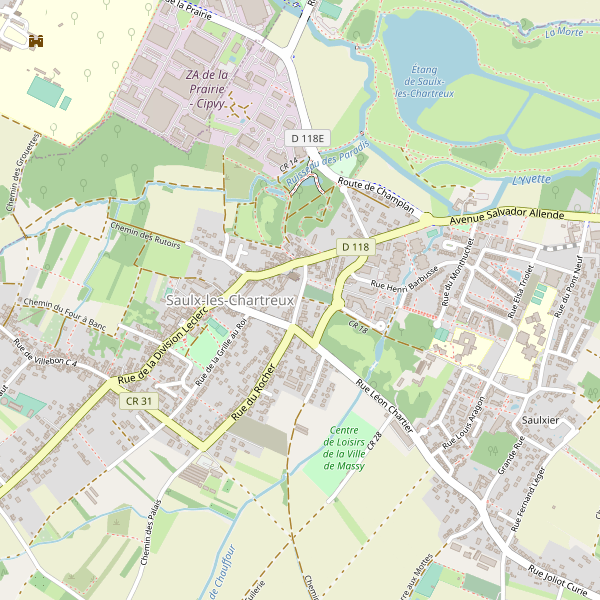 Plan de Saulx-les-Chartreux Thumbnail
